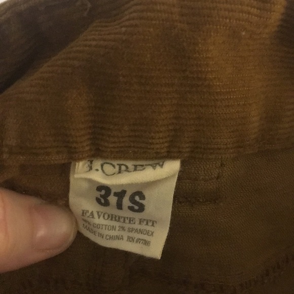 J Crew Favorite Fit Bootcut Corduroys, 31S - Picture 7 of 7